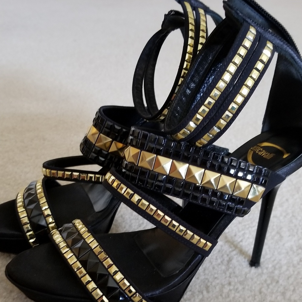 "Just Cavalli" gorgeous platforms